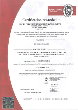 Certificate of Approval